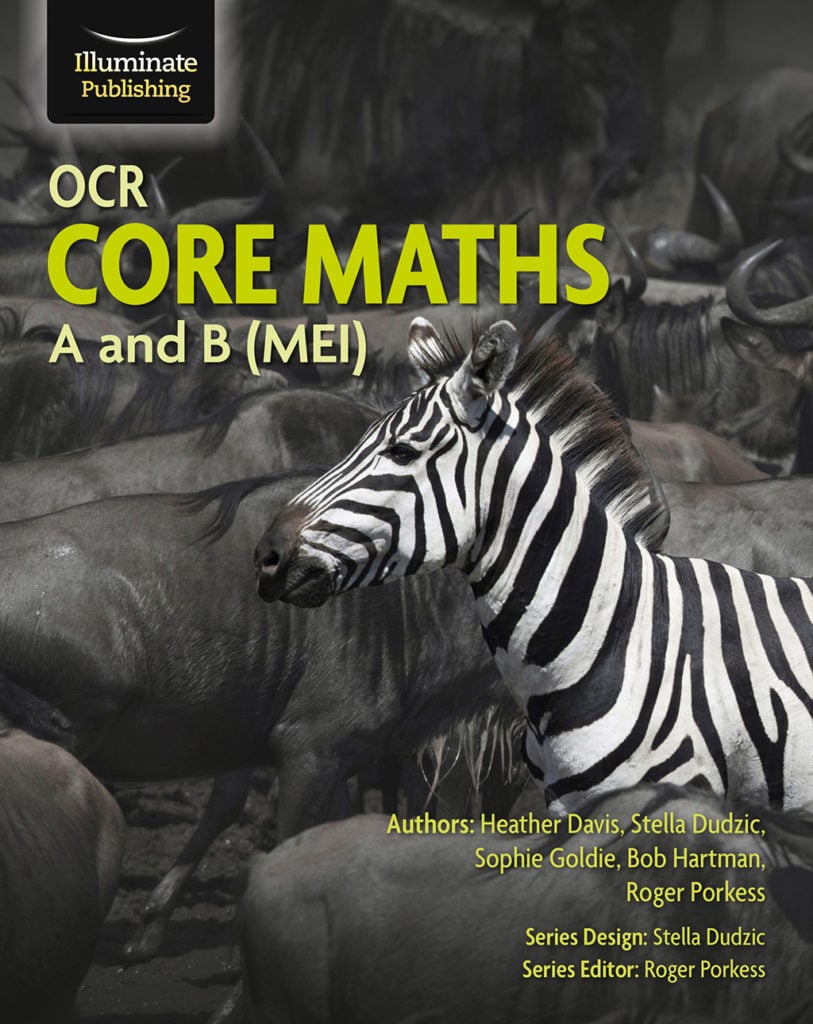 Cover image of the OCR Core Maths A and B (MEI) textbook