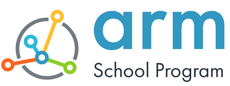 Introduction to data science sponsored by the Arm School Program - logo