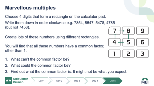 Calculator Crunch day 5